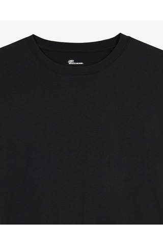 Skechers M Regular Box Logo T-shirt Erkek Siyah S2620057-3817