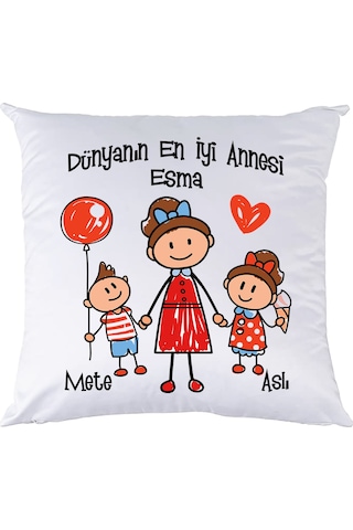 Anneler Günü Hediyesi Isimli Yastık Anneler Günü Hediyesi Isimli Yastık