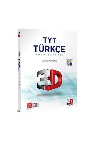 3D Yayınları Tyt Türkçe Soru Bankası 3D Yayınları Tyt Türkçe Soru Bankası
