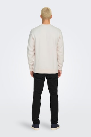 Only & Sons Only&sons Onsdawson Reg Crew Vd Gri Erkek Sweatshirt Gri