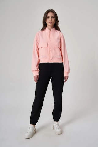 Exuma Kadın Ceket-1521158 Pembe Pembe