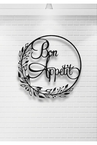 Bone Appetit Metal Duvar Dekoru