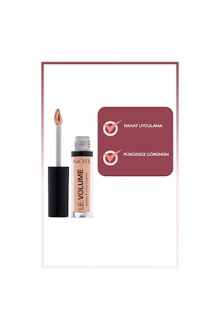 Note Cosmetique Le Volume Plump & Care Lipgloss Nemlendirici Dudak Parlatıcısı - 16 Nude Style - Nude