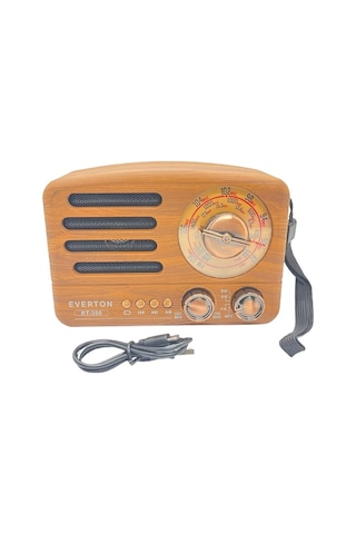 Everton RT-350 Nostaljik Bluetooth USB SD Portatif Radyo