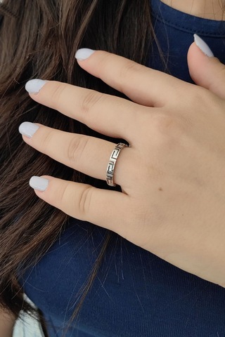 Chavin Silver Kadın Çelik Yüzük Ev34by 001