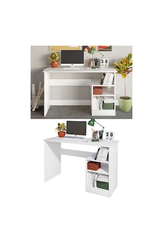 Decormet Bahar Çalışma Masası Beyaz Diğer