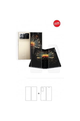 Xiaomi Mix Fold 3 Ön, Arka Ve Yan 360 Derece Tam Kaplama Tpu Film