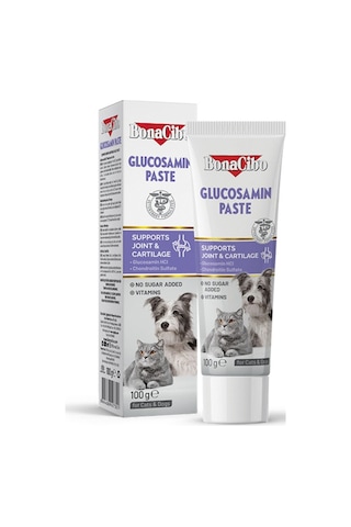 2'li Kedi Ve Köpek Bakım Seti: Glucosamine Eklem Destek + Derma Tüy Bakım Macunu