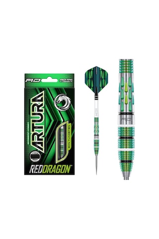 Red Dragon Artura 2 Screamin Green % 90 Tungsten Çelik Uçlu Dart Oku