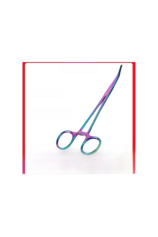 Mufunye Titanium Çelik Oluklu Olta İğnesi Çıkarma Aleti - Kan Durdurucu, 18cm, Sağlam Tutuş, Balıkçılık Aksesuarı Renkli