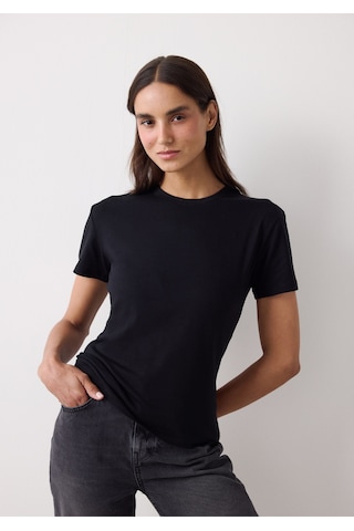 Penti Siyah Basic Oversize Tişört