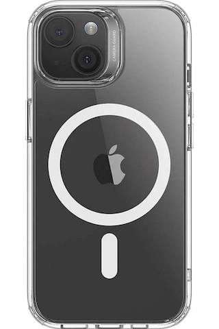Apple Uyumlu iPhone Esr 15 Kılıf Classic Hibrit Halolock Magsafe Şeffaf