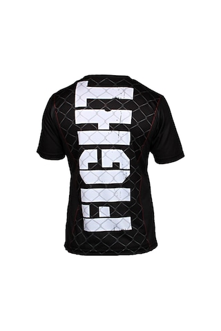 Dosmai Dijital Baskılı Mma Fighter Spor T-shirt Siyah Mmt108