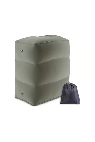 Elmpaly Ayarlanabilir Yükseklikli Havalı Ayaklık - Seyahat Ve Ofis İçin Taşınabilir Ergonomik Destek Açık Mavi