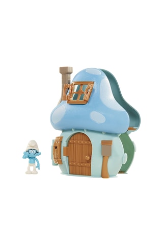 Şirinler Kayıp Köy Bilgin Şirin Mantar Evi Oyun Seti 96570