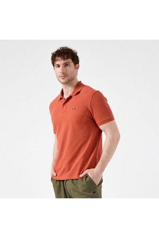 Ellesse 6sm5044-br Polo Yaka Erkek T-shirt - Kiremit Kiremit