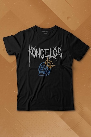 Kendim Seçtim Kongelos Kralsız Taç Gothic Urban Baskılı Tişört Çocuk T-shirt 001