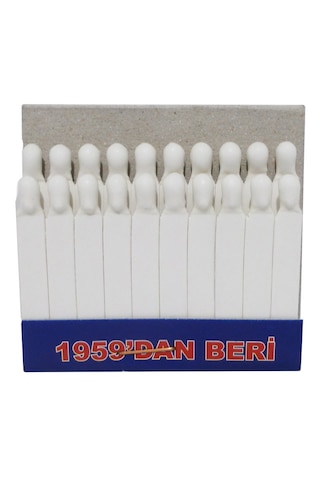 Kibrit Kantaşı 1 Adet 20'li Kart