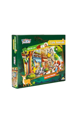 100 Parça Sevimliler Puzzle 4673 Hayvanlar