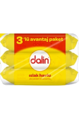 Dalin Islak Temizleme Mendili 56'Lı (3 Lü Paket) X 8 Li