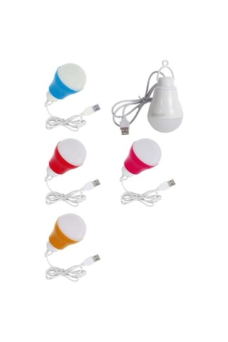 Watt 6 Volt Usb Kablolu 1 Metre Led Ampul