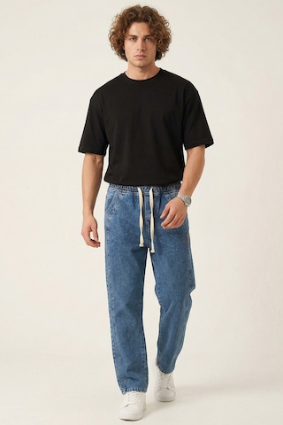 Bigdart Erkek Rahat Kesim Baggy Jean Pantolon 30076 - İndigo