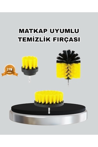 Bfs 3 Parça Matkap Fırça Temizlik Seti Her Yüzey İçin Güçlü Ve Pratik Çözüm