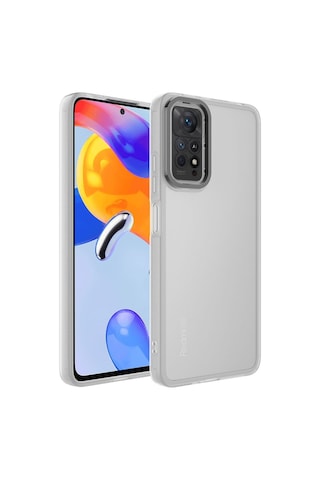 Xiaomi Redmi Note 11 Pro 5g Kılıf Kamera Korumalı Transparan Zore Post Kılıf