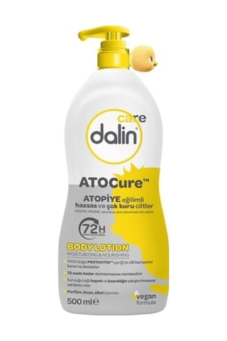 Tr Care Atocure Losyon, 500 Ml, Atopiye Eğilimli Hassas Ve Çok Kuru Ciltler İçin