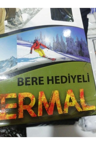 Erkek Haki Askeri Termal Takım Haki