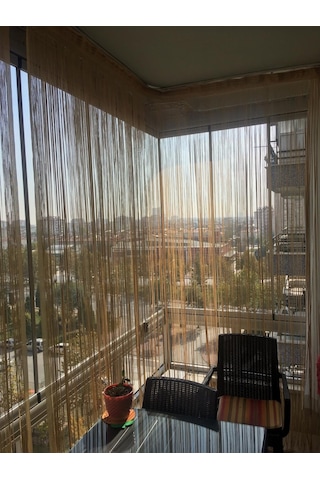 Ip Model Gold Renk Ip Perde 300x280 Cm - 2 Mm Şerit