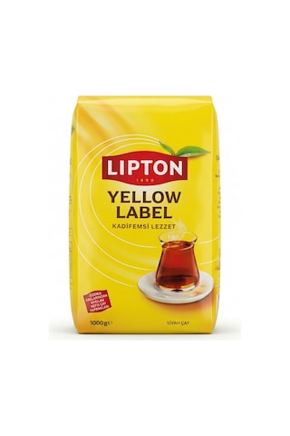 Lipton Yellow Label Siyah Dökme Çay 1 KG