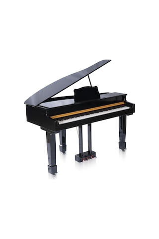 Jwin Sapphire Sdp-700 Çekiç Aksiyonlu 88 Tuşlu Kuyruklu Dijital Piyano + Tabure - Siyah