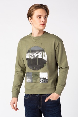 Vigoss Erkek Sweatshırt 62142-30034 - Haki