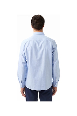 Nautica Erkek Mavi Classic Fit Gömlek-11418 Mavi