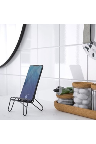 Ikea Krubbet Telefon/tablet Standı, Siyah