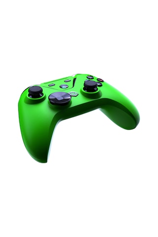 Pusat Clutch Titreşim Geri Bildirimli Çift Mod Kablosuz Gamepad Yeşil