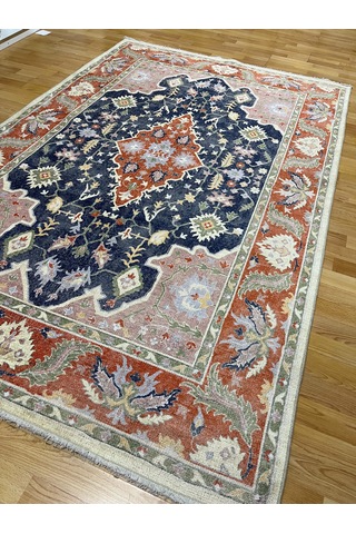 Hitit Halı Uşak Vintage Klasik Eskitme Dokuma Halı 150x230