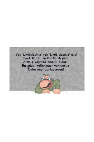 Limitsizsiniz İş Yeri Paspası Lovebug-t