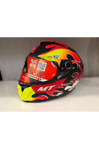 Mt Helmets Thunder 4 Sv Yamnaka B3 Motosiklet Kaskı Parlak Gri