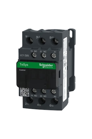 Schneider Electric Tesys D Lc1D25M7 1Na+1Nk 11Kw 3P 25A 220Vac Güç Kontaktörü