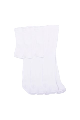 3'lü Kız Erkek Bebek - Çocuk Havlu Külotlu Çorap Pamuklu Düz Renk 001