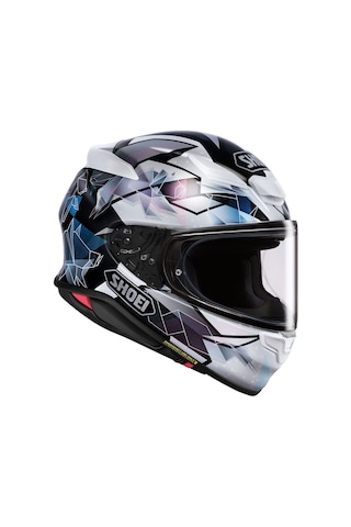 Shoei Nxr 2 Origami 2 Tc5 Kapalı Kask Beyaz-mavi-mor
