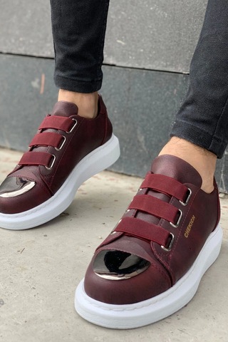 Ch251 Cbt Mirror Erkek Ayakkabı Bordo Çok Renkli