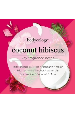 Bodycology Coconut Hibiscus Hindistancevizli Duş Jeli 473 Ml Hibiscus - Hindistan Cevizi