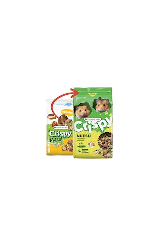 Versele Laga Crıspy Mueslı Hamster 750g