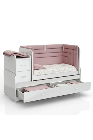 Patiko Sw 703a Büyüyebilen Bebek Odası Takımı Beyaz