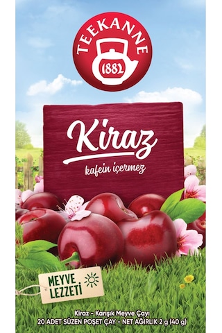 Teekanne Kiraz Karışık Meyve Çayı