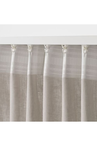 Ikea Dytag Tül Perde 145x300 Cm Bej