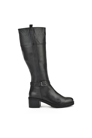 Ziya, Kadın Hakiki Deri Çizme 15319z8006 Siyah 15319z8006 000 Siyah